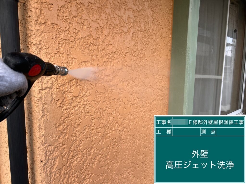 軒樋内のサービス清掃