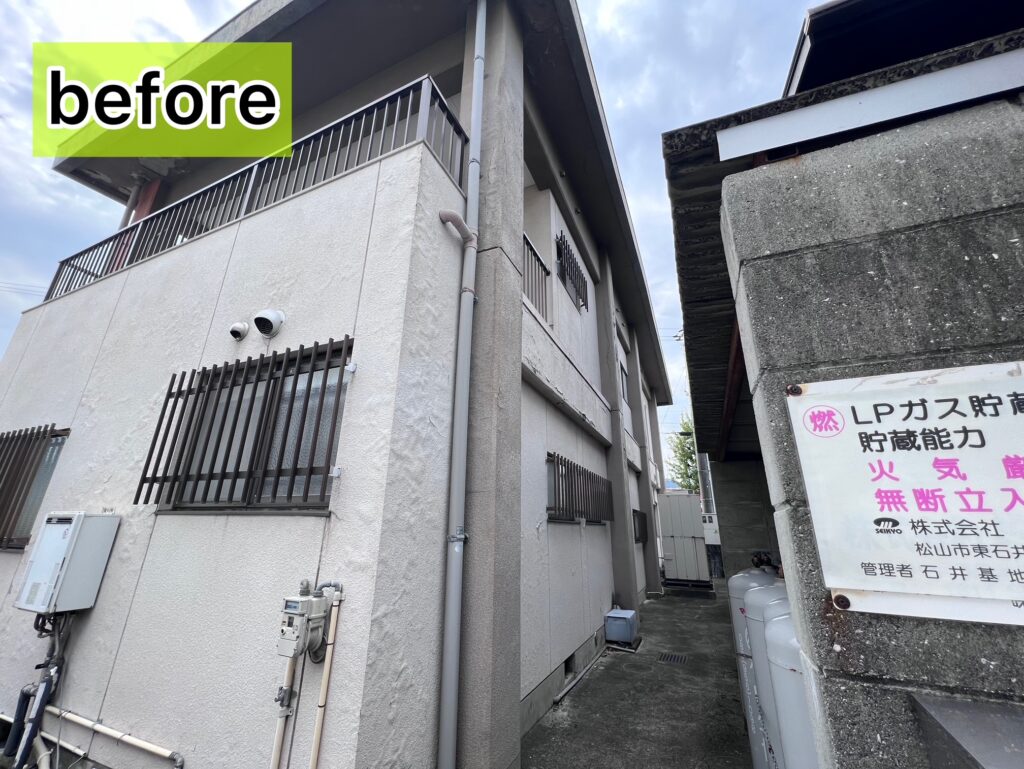 愛媛県松山市外壁改修工事