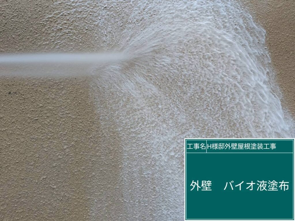 外壁バイオ洗浄